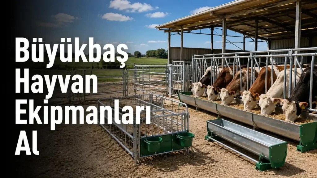 Büyükbaş Ekipmanları Satın Al
